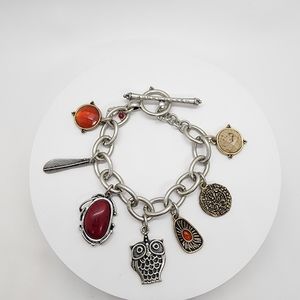 Lucky Brand Link Charm Bracelet